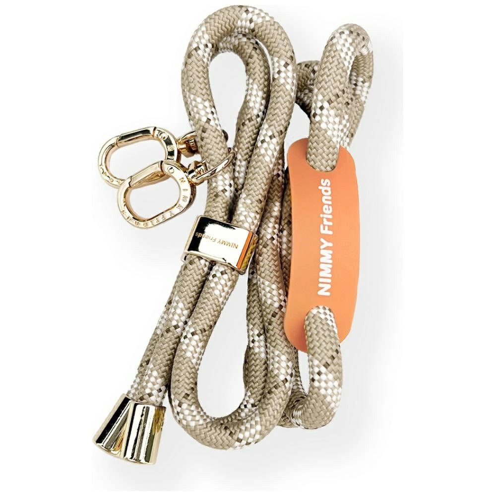 Nimmy Cool&Cute 2.0 Umhängetasche + Handschlaufe Set - Braun