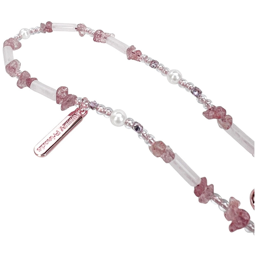 Nimmy Magnetischer Taschenanhänger mit Handschlaufe - Rosa