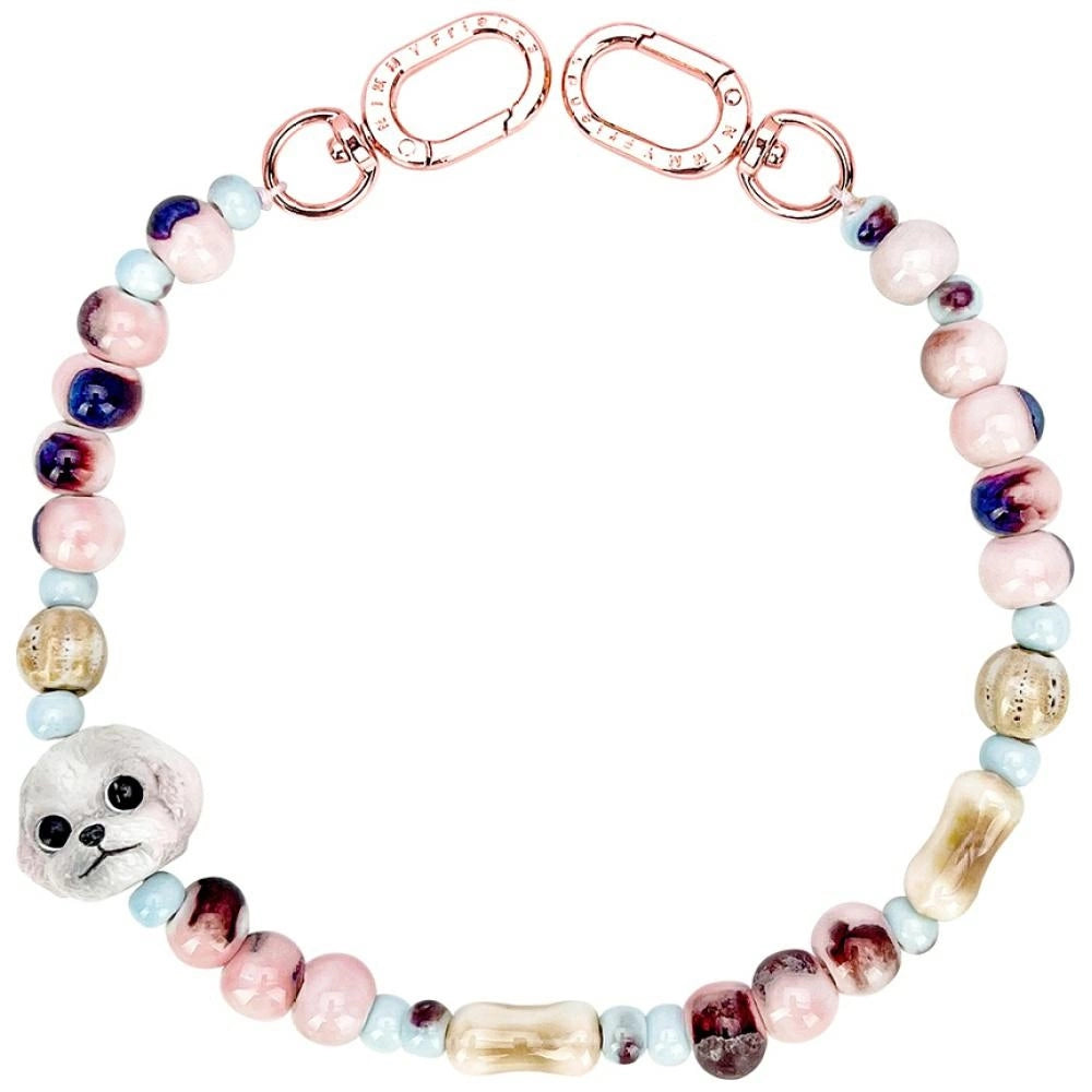 Nimmy New Big Eye Cute Pets 2.0 Taschenanhänger - Rosa