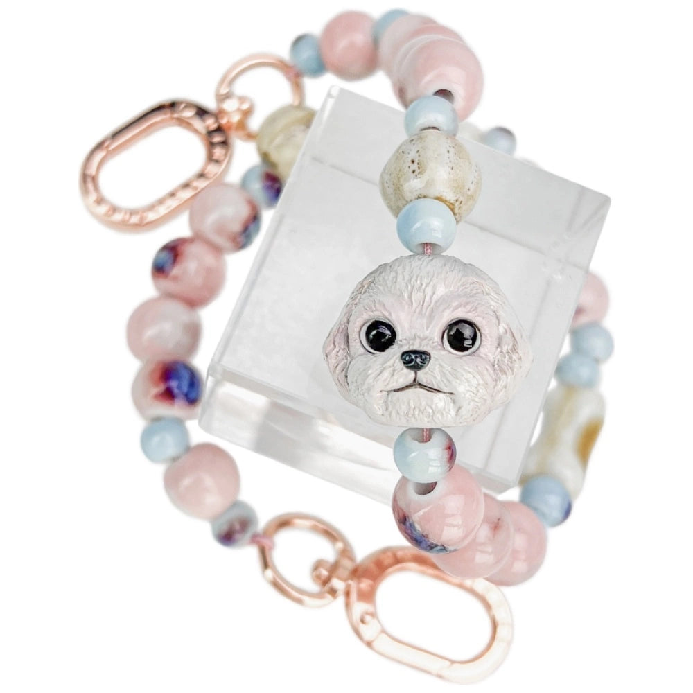 Nimmy New Big Eye Cute Pets 2.0 Taschenanhänger - Rosa