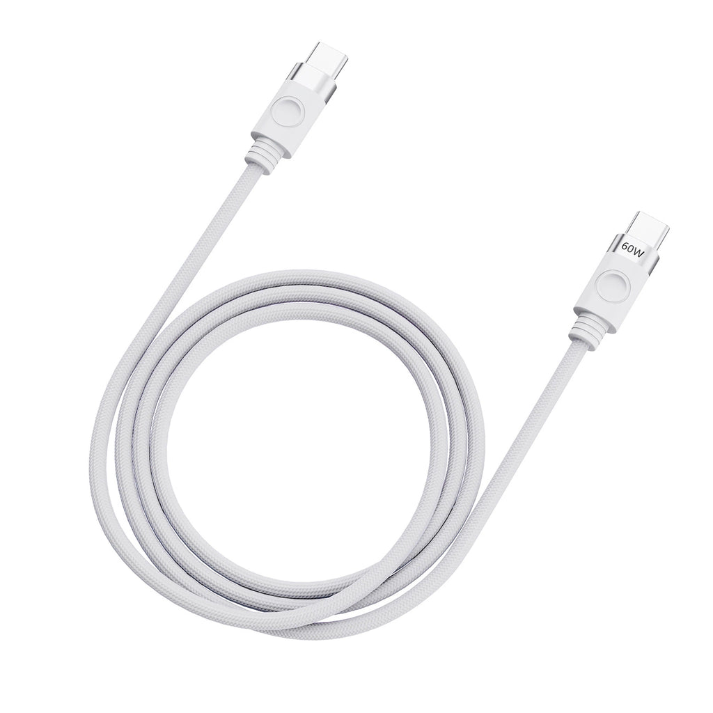 Orico CDX 60W 3A Power Delivery USB-C - USB-C 1m Kabel - Weiß