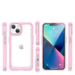 Outer Space Case iPhone 14 Plus Hardcover mit Gelrahmen Pink