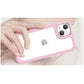 Outer Space Case iPhone 14 Plus Hardcover mit Gelrahmen Pink
