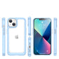 Outer Space Case iPhone 14 Plus Hardcover mit Gelrahmen blau