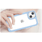 Outer Space Case iPhone 14 Plus Hardcover mit Gelrahmen blau
