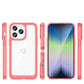 Outer Space Case iPhone 14 Pro Hardcover mit Gelrahmen rot