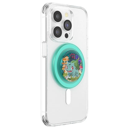 Popsockets 2 Bulbasaur-Griff und Telefonständer mit MagSafe