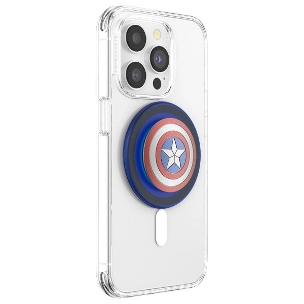 Popsockets 2 Captain America-Telefonhalter und -Ständer mit MagSafe