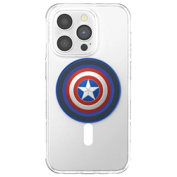 Popsockets 2 Captain America-Telefonhalter und -Ständer mit MagSafe