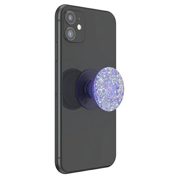 Popsockets 2 Halter und Telefonständer „Iridescent Confetti IcePurple“