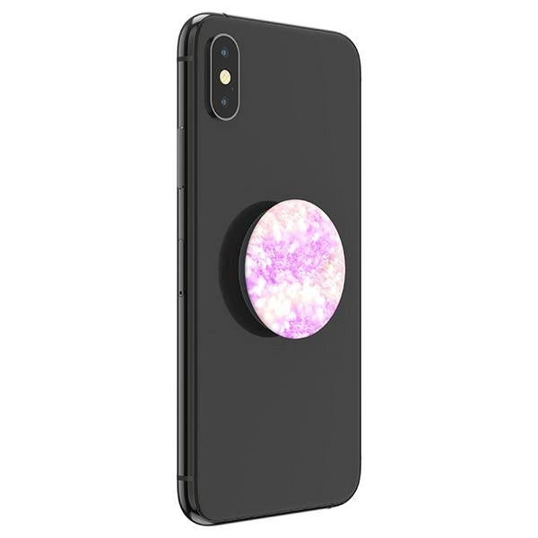 Popsockets 2 Pink Morning Confetti Halter und Telefonständer