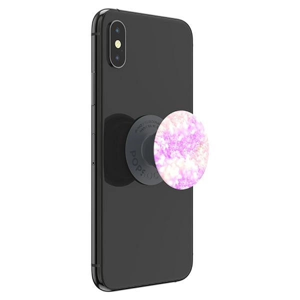 Popsockets 2 Pink Morning Confetti Halter und Telefonständer