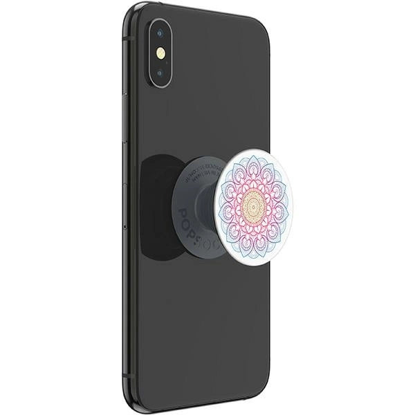Popsockets 2 Regenbogen-Mandala-Telefonhalter und -Ständer