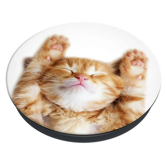 Popsockets 2 Snoozy Cat Halter und Telefonständer