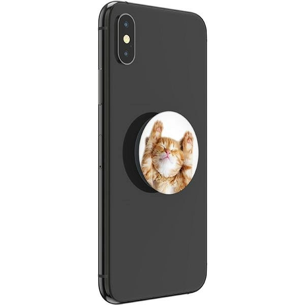 Popsockets 2 Snoozy Cat Halter und Telefonständer