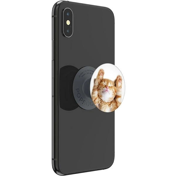 Popsockets 2 Snoozy Cat Halter und Telefonständer