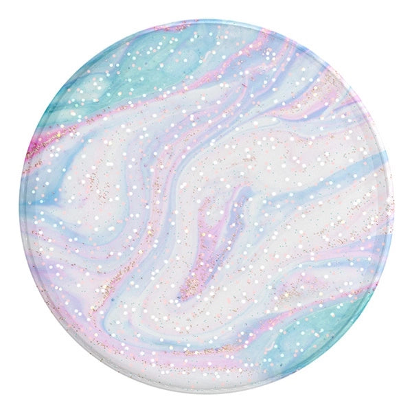 Popsockets – Handyhalter und Ständer „Soft Swirls“ mit Glitzer, 2 Stück