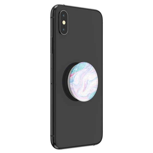 Popsockets – Handyhalter und Ständer „Soft Swirls“ mit Glitzer, 2 Stück