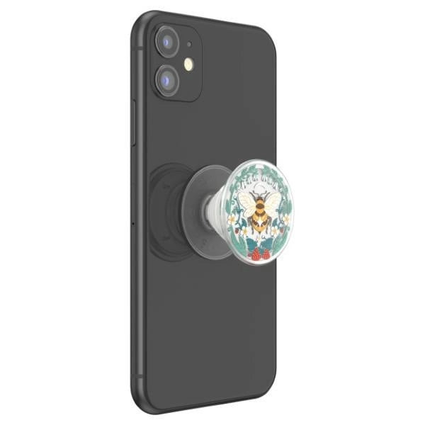 Popsockets PlantCore Grip Bee Boho-Telefonhalter und -Ständer
