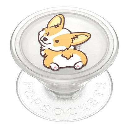 Popsockets PlantCore Grip Cheeky Corgi-Telefonhalter und -Ständer