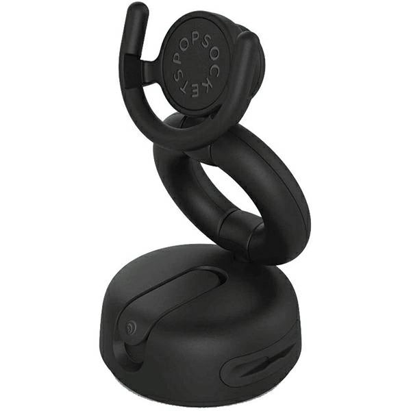 Popsockets PopMount Armaturenbrett- und Windschutzscheibenhalterung fürs Auto, Schwarz