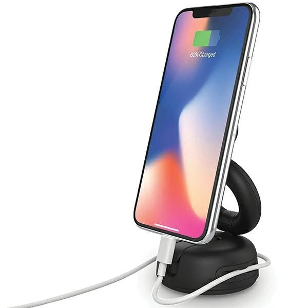 Popsockets PopMount Armaturenbrett- und Windschutzscheibenhalterung fürs Auto, Schwarz