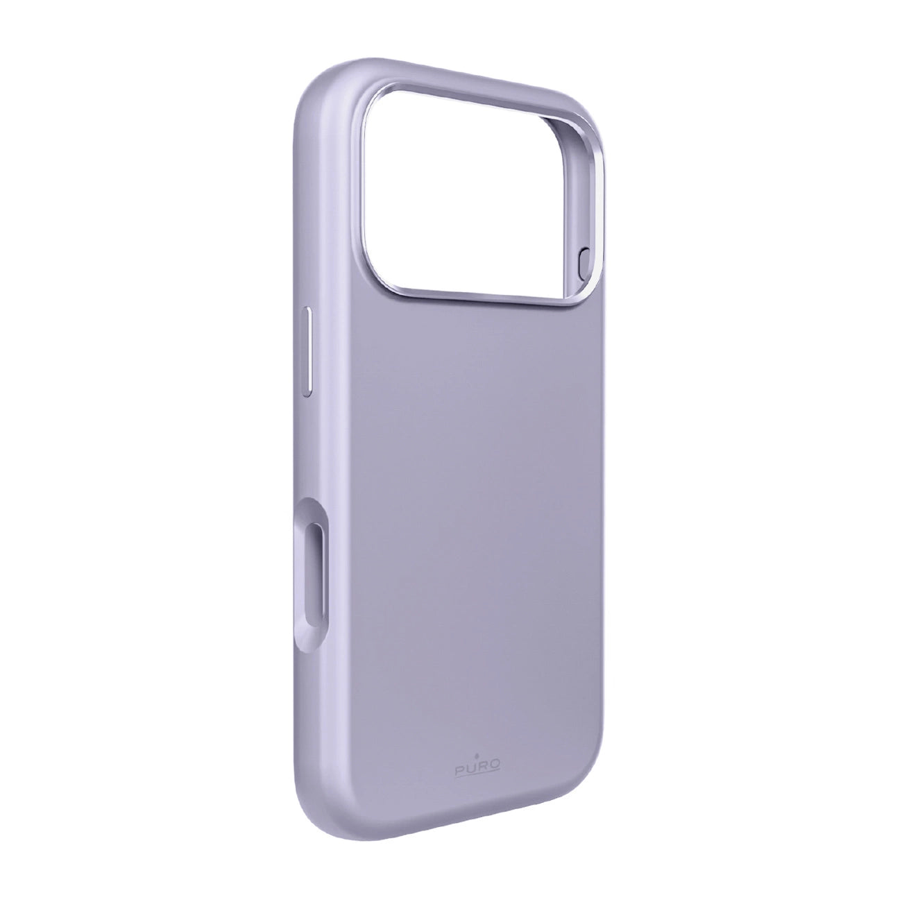 Pure Icon Mag Pro Liquid Silicone Case für iPhone 17 Pro, MagSafe-kompatibel, mit Kameraschutz und Aluminiumtasten - Pink