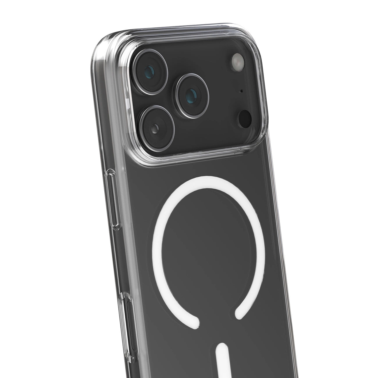 Puro 0.3 MAG Ultra-Slim TPU Case Kompatibel mit MagSafe für iPhone 17 Pro - Transparent