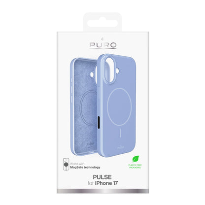 Puro Pulse iPhone 17 Polycarbonat Schutzhülle - Blau