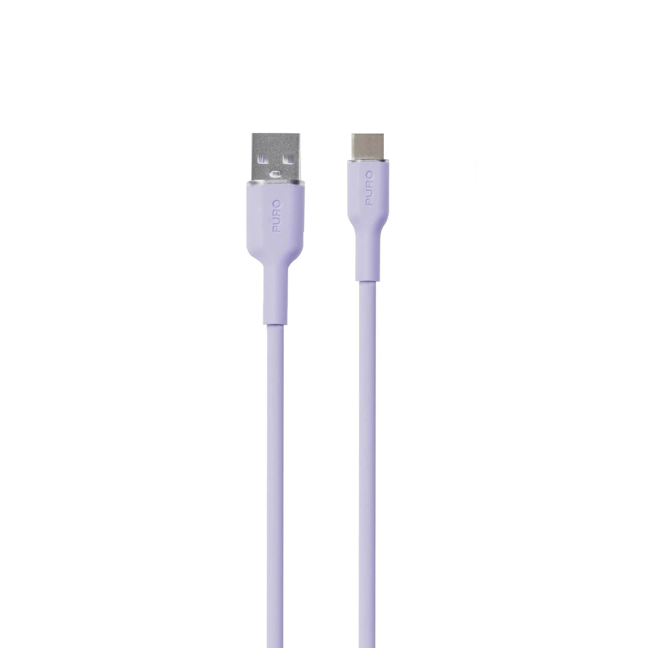 Puro Soft USB-A - USB-C-Kabel 1,5 m - Lila