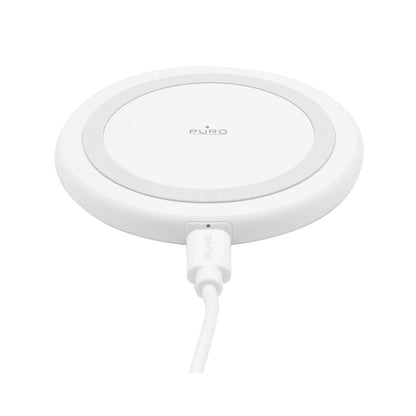 Puro kabelloses Ladegerät für Android, iPhone – weiß