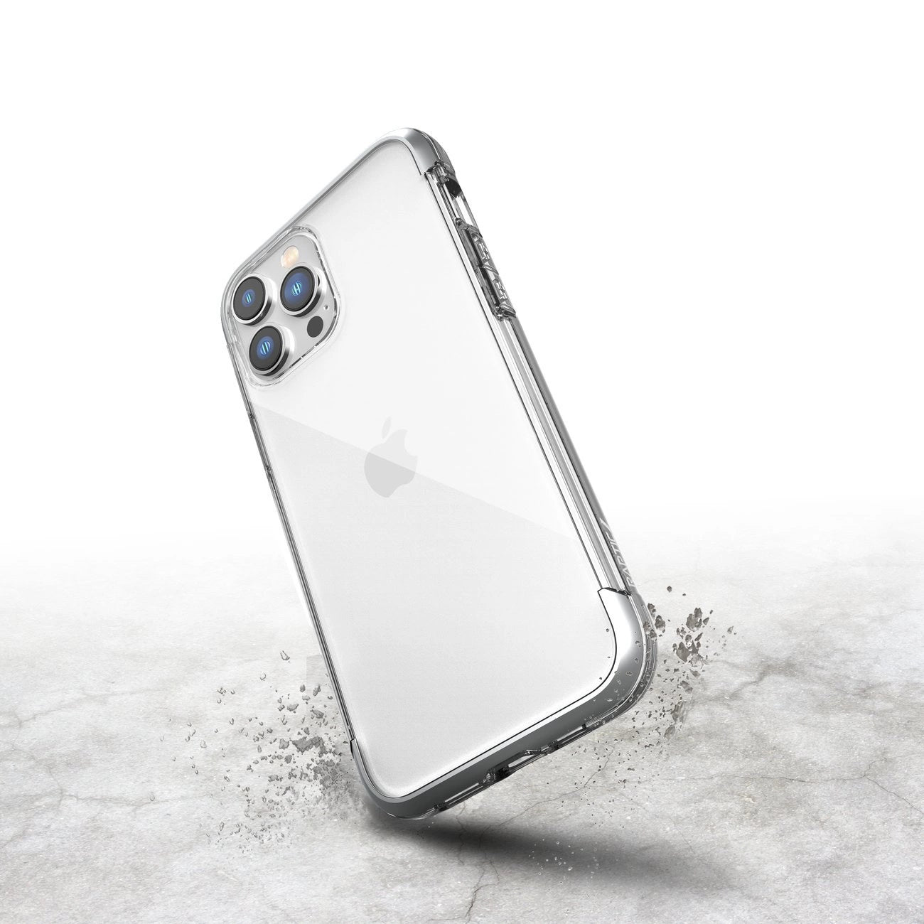 Raptic X-Doria Air Case für iPhone 14 Pro Max gepanzerte Hülle silber