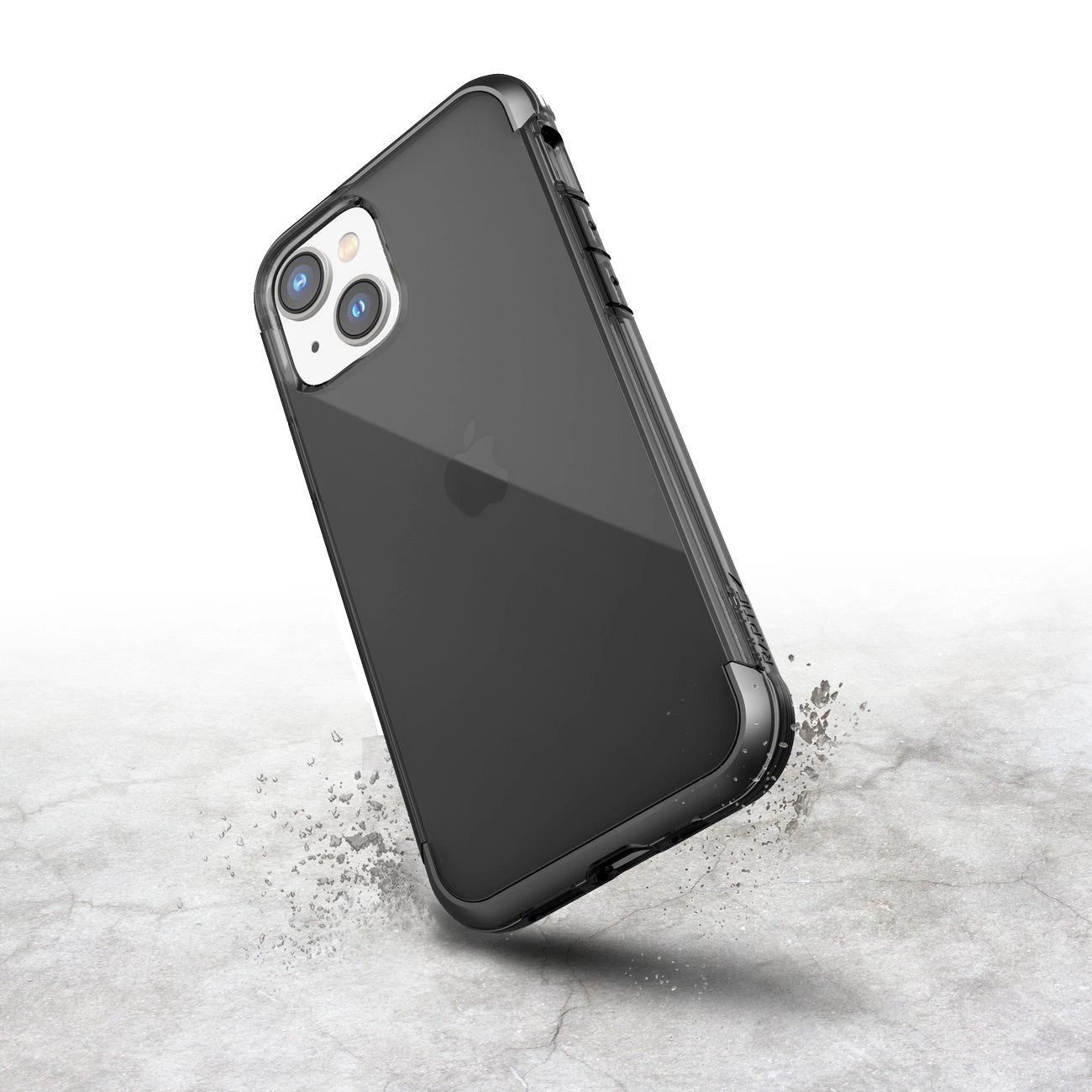 Raptic X-Doria Air Case iPhone 14 Plus gepanzerte Hülle grau