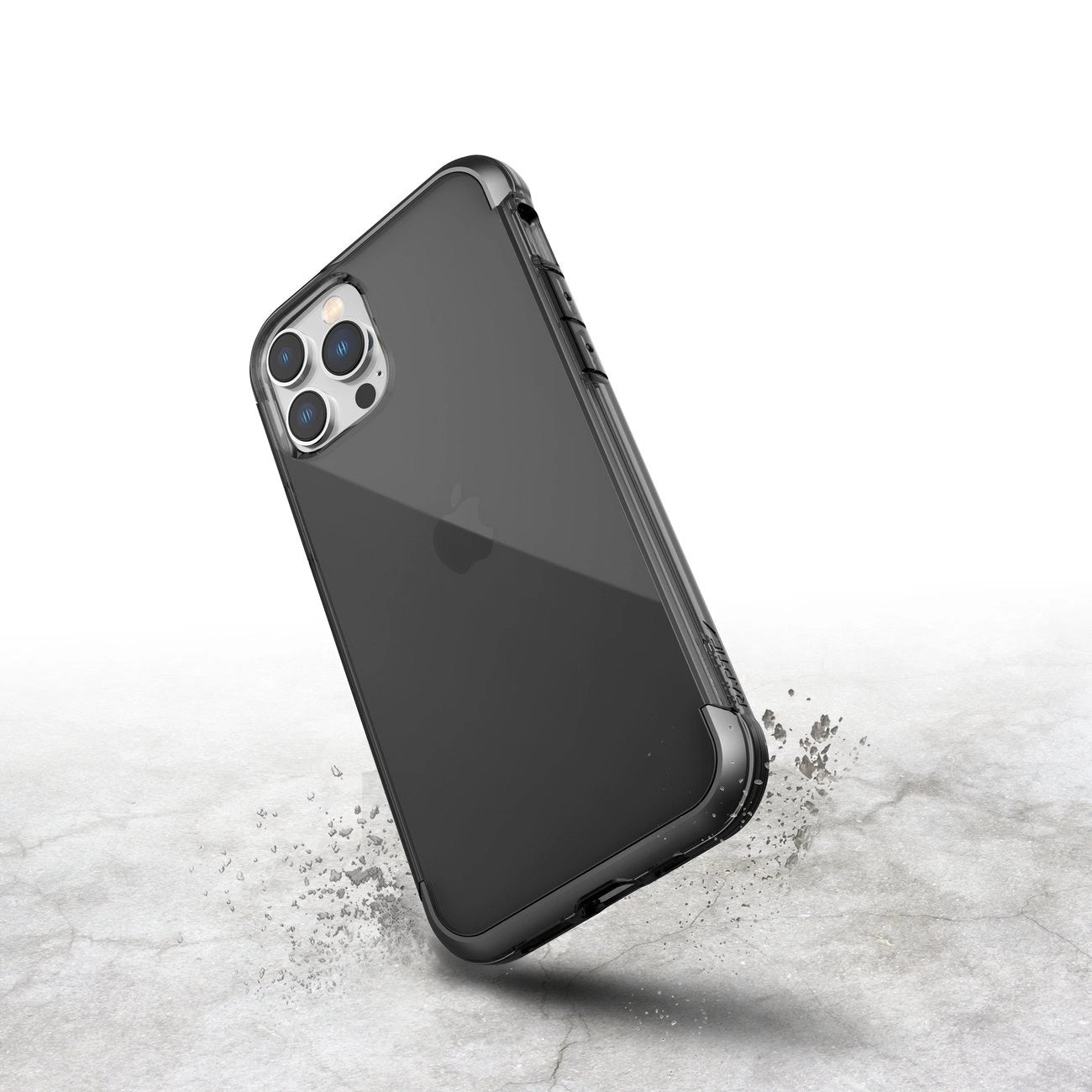 Raptic X-Doria Air Case iPhone 14 Pro gepanzerte Hülle grau