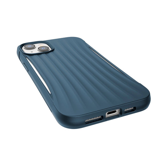 Raptic X-Doria Clutch Case iPhone 14 Plus Rückseite blau