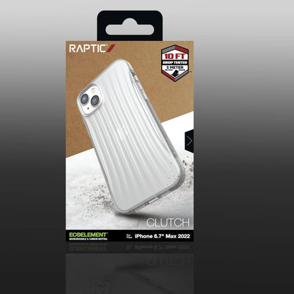Raptic X-Doria Clutch Case iPhone 14 Plus Rückseite transparent