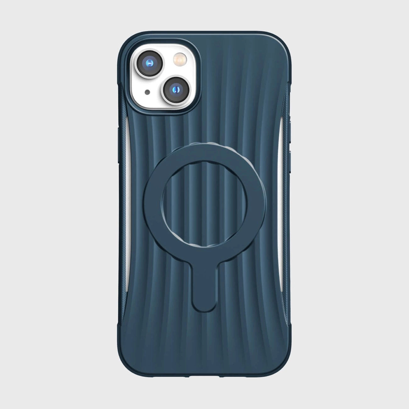 Raptic X-Doria Clutch Case iPhone 14 Plus mit MagSafe Backcover blau