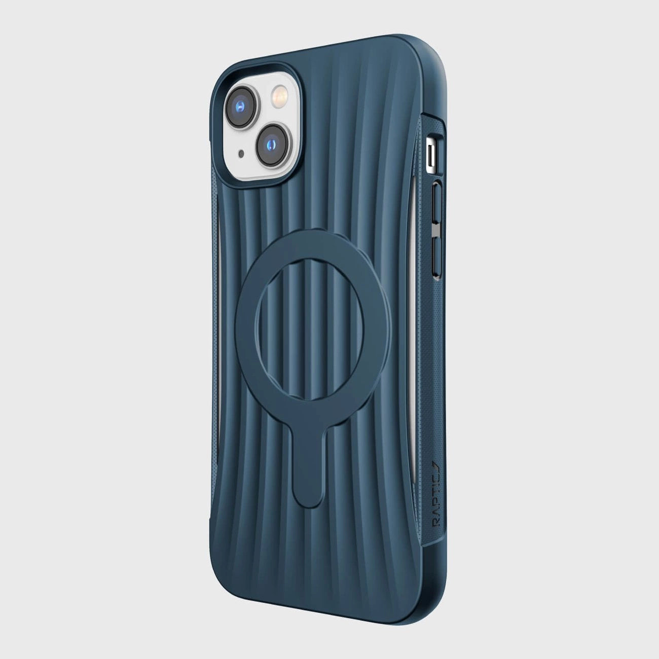 Raptic X-Doria Clutch Case iPhone 14 Plus mit MagSafe Backcover blau