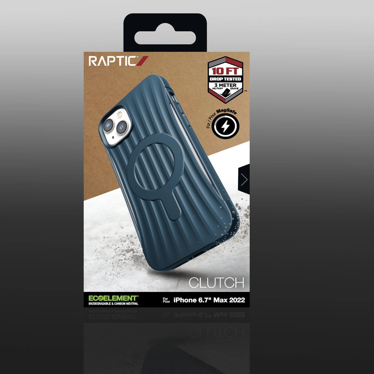 Raptic X-Doria Clutch Case iPhone 14 Plus mit MagSafe Backcover blau