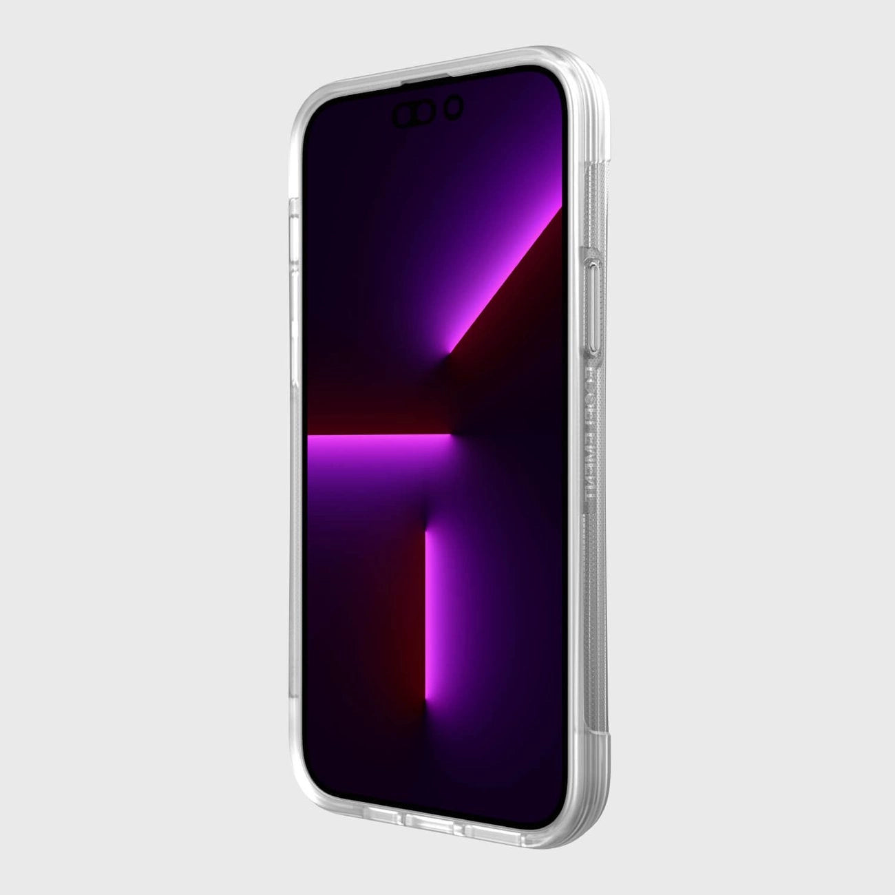 Raptic X-Doria Clutch Case iPhone 14 Plus mit MagSafe Rückseite transparent