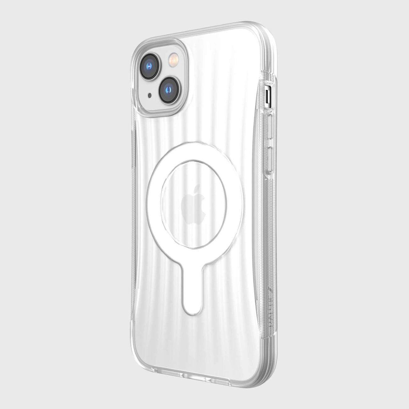 Raptic X-Doria Clutch Case iPhone 14 Plus mit MagSafe Rückseite transparent