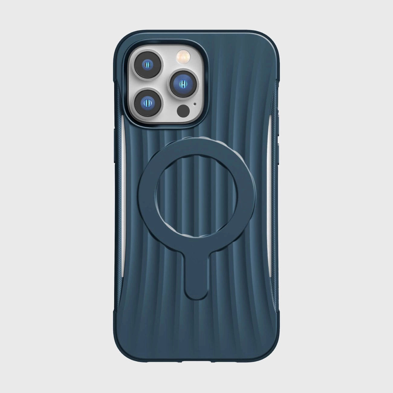 Raptic X-Doria Clutch Case iPhone 14 Pro Max mit MagSafe Rückseite blau