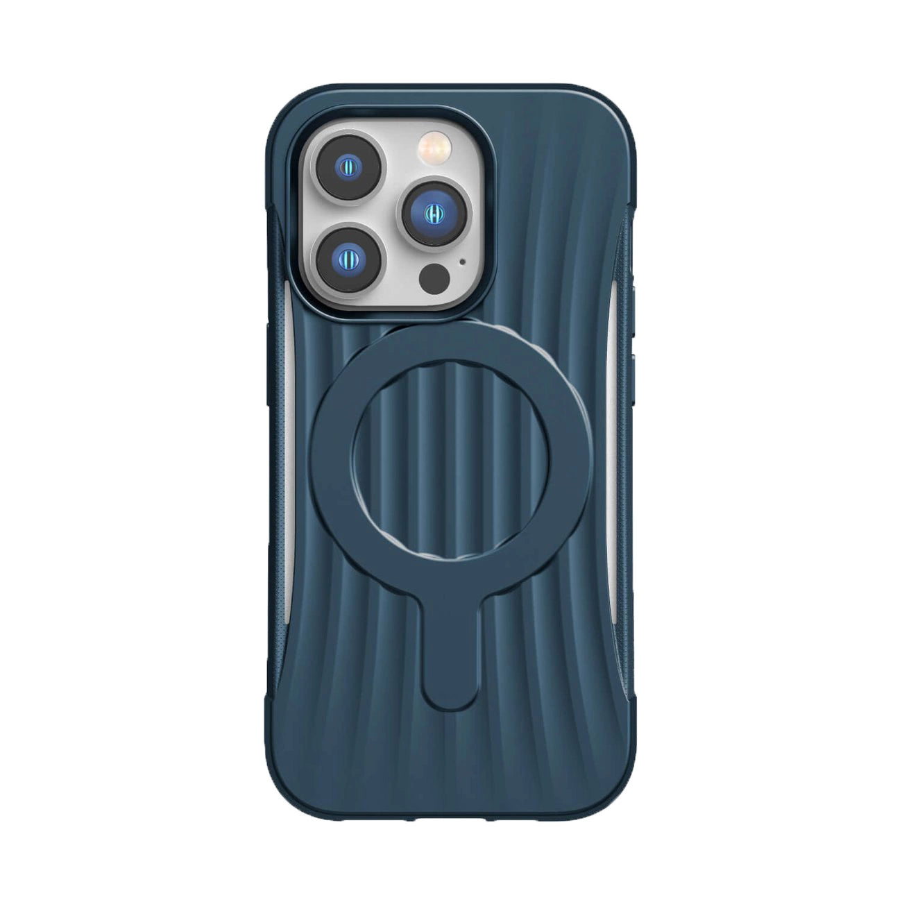 Raptic X-Doria Clutch Case iPhone 14 Pro Max mit MagSafe Rückseite blau