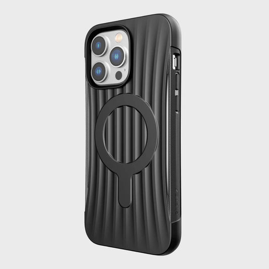 Raptic X-Doria Clutch Case iPhone 14 Pro Max mit MagSafe Rückseite schwarz