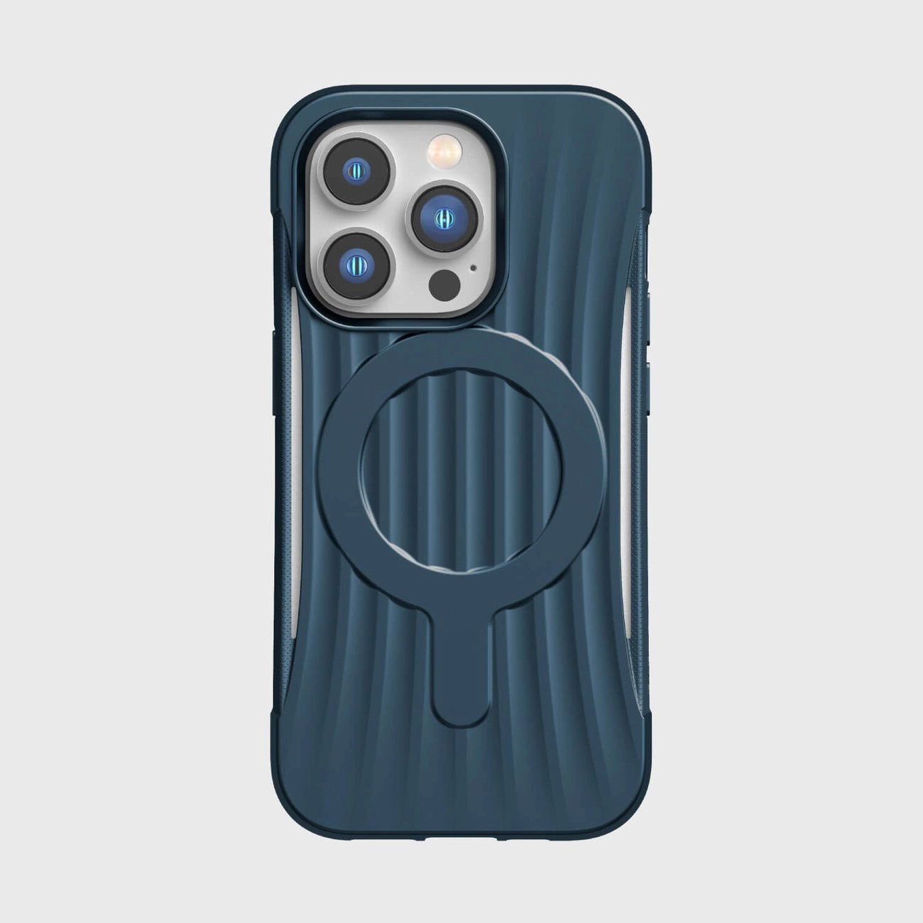 Raptic X-Doria Clutch Case iPhone 14 Pro mit MagSafe Backcover blau