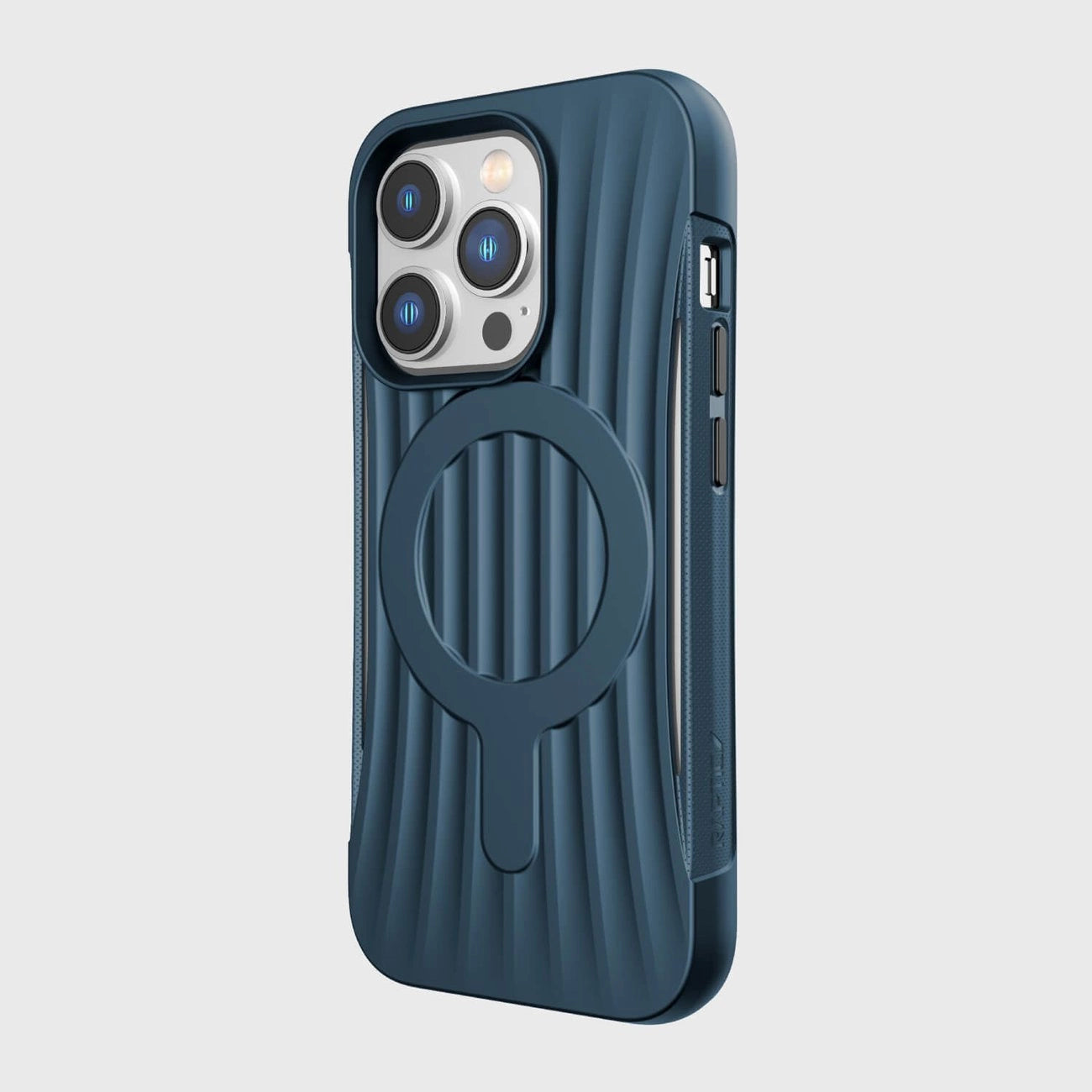 Raptic X-Doria Clutch Case iPhone 14 Pro mit MagSafe Backcover blau