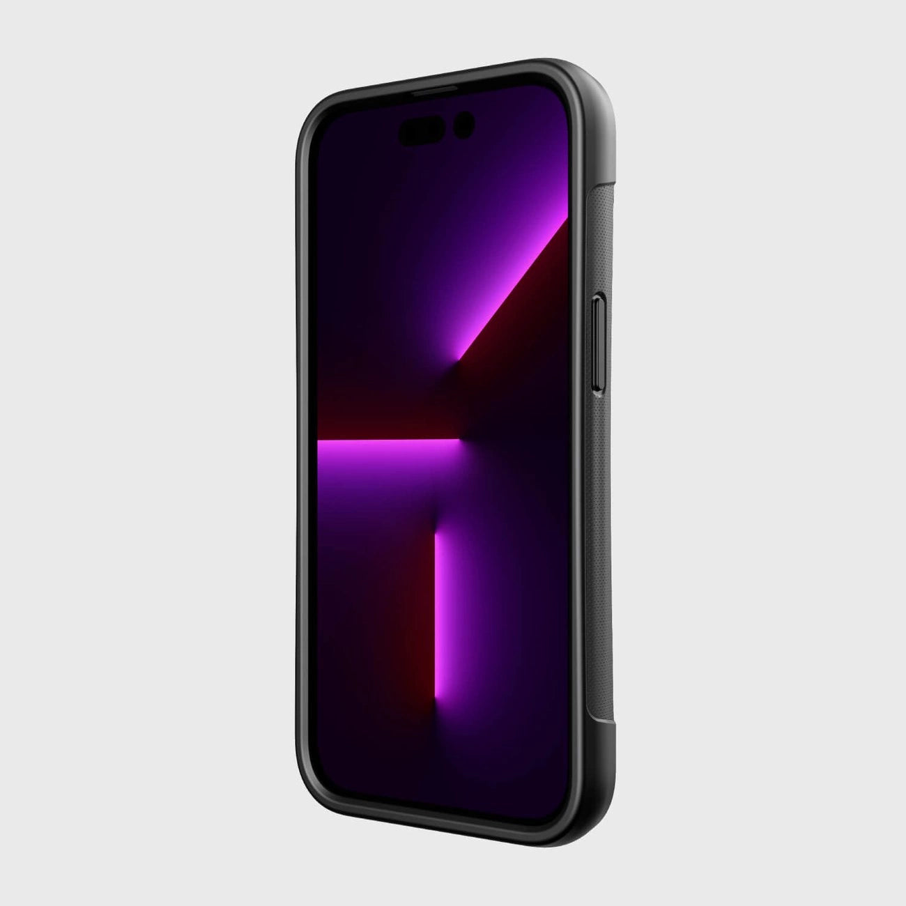 Raptic X-Doria Clutch Case iPhone 14 Pro mit MagSafe Rückseite schwarz