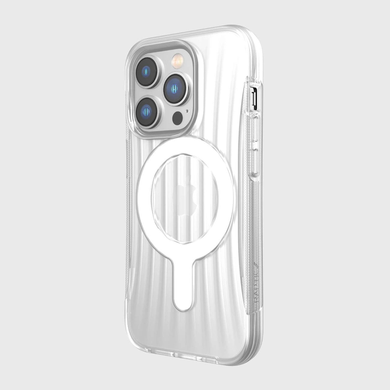 Raptic X-Doria Clutch Case iPhone 14 Pro mit MagSafe Rückseite transparent