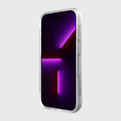 Raptic X-Doria Clutch Case iPhone 14 Pro mit MagSafe Rückseite transparent