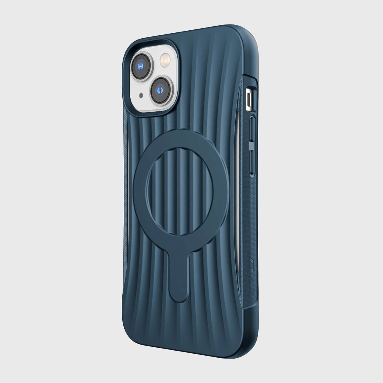 Raptic X-Doria Clutch Case iPhone 14 mit MagSafe Backcover blau